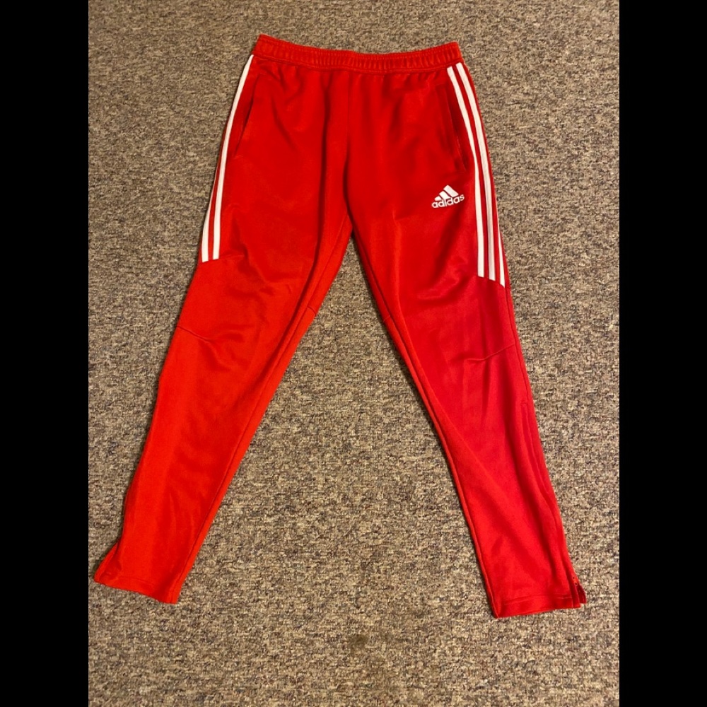 Men’s Medium Adidas Red Joggers